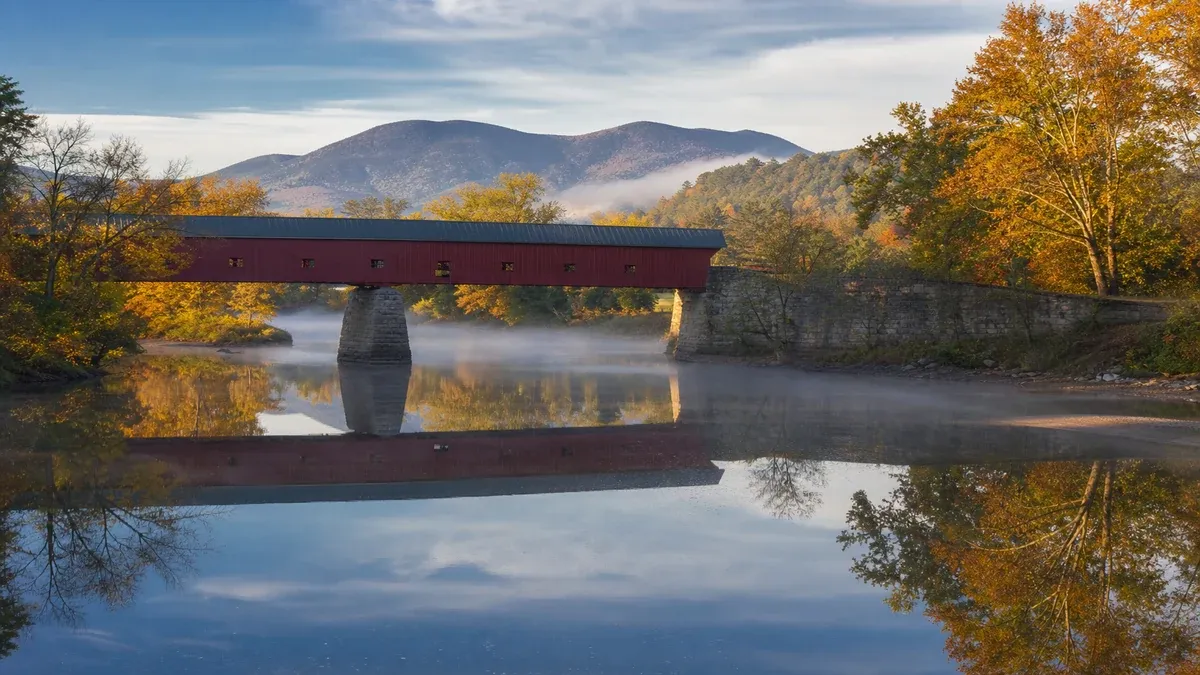 Local Attractions autumn travel guide illustration